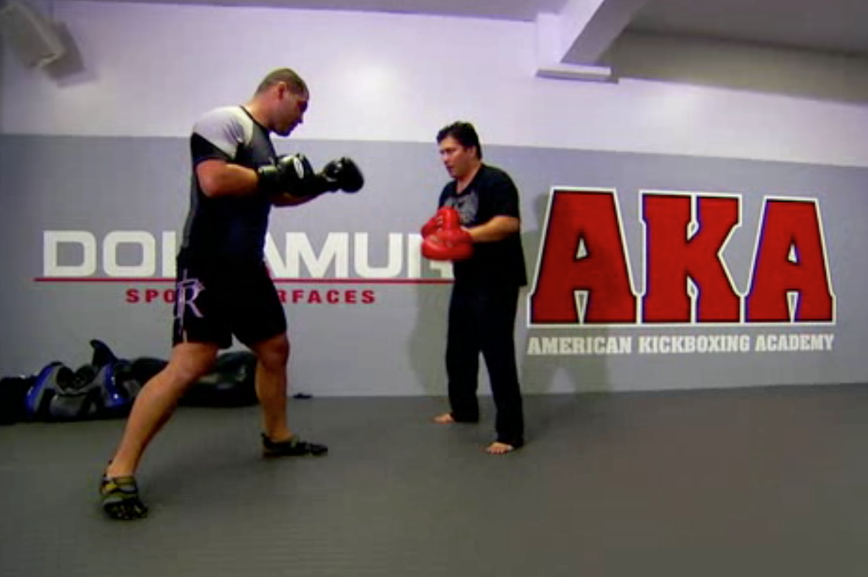 Cain Velasquez in Vibrams