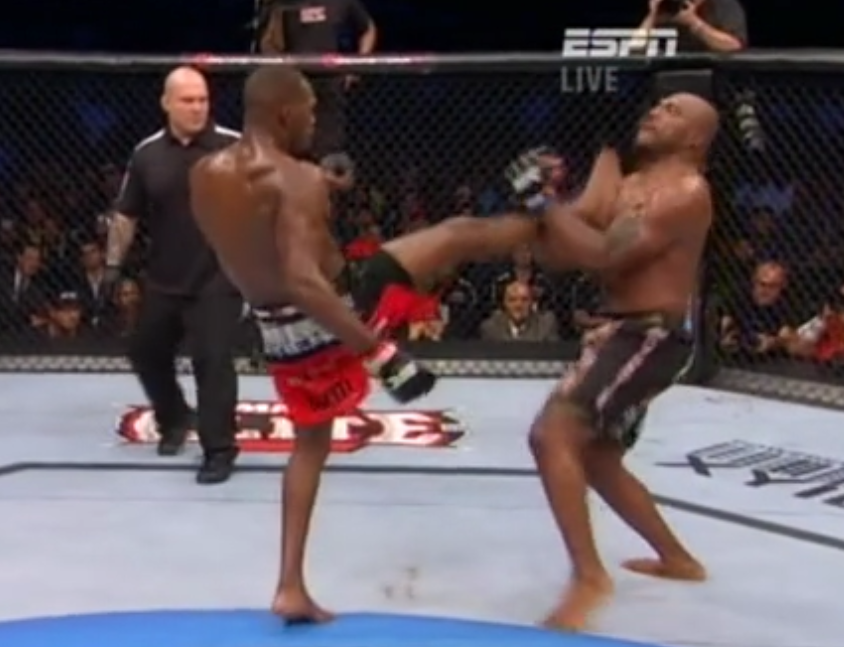 Jon Jones Kick to Face