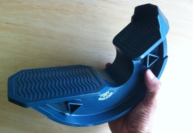 The Foot Rocker calf stretch device 