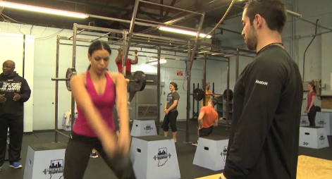 Jordan Sparks with Rich Froning