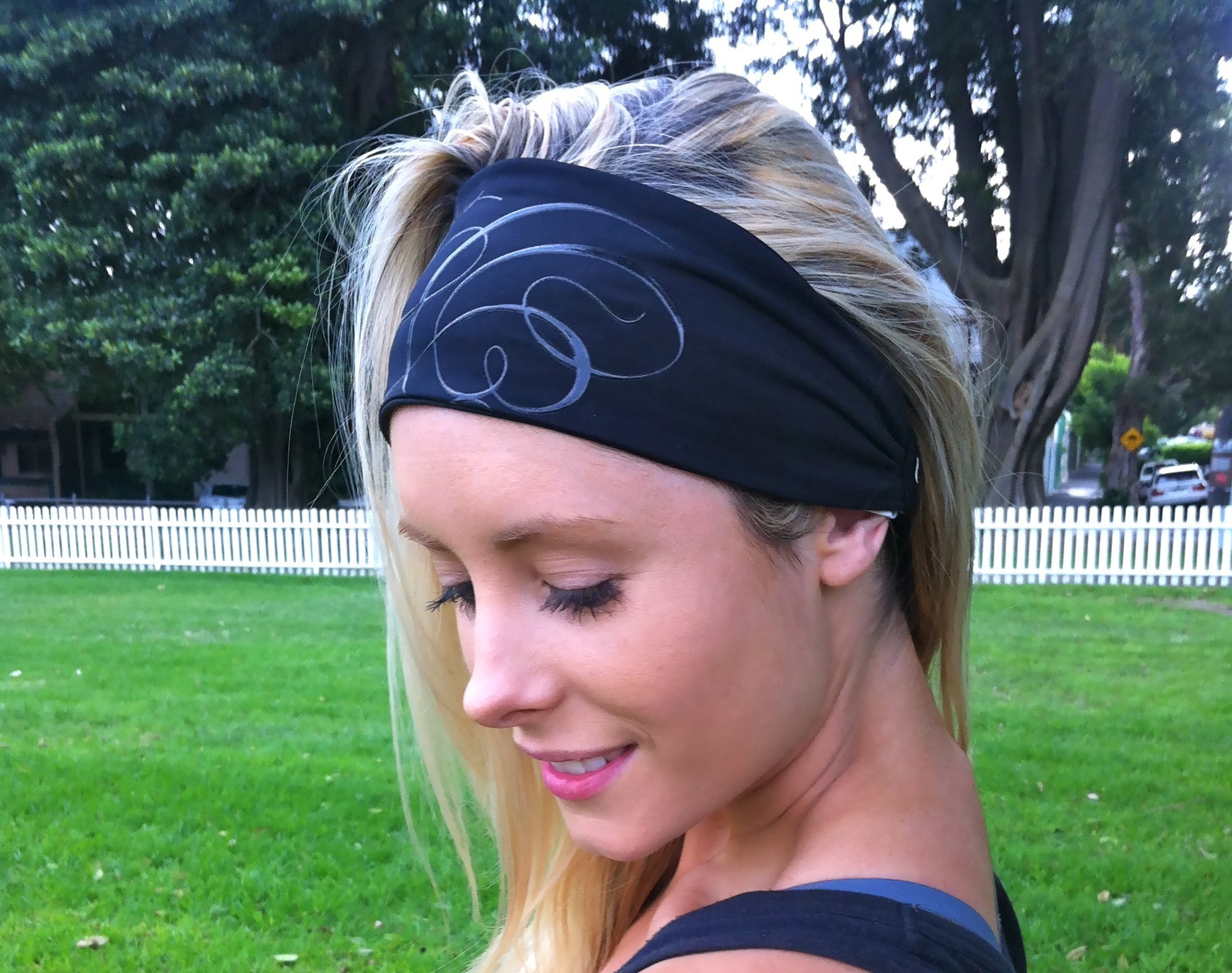 Emma Walsh Reebok CrossFit Headband Side