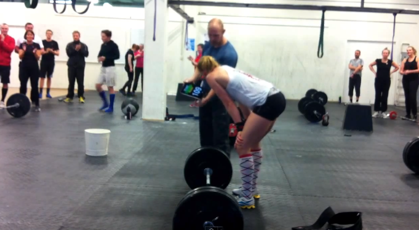 Annie Thorisdottir post Reebok CrossFit WOD 12.2