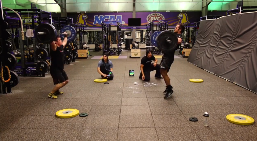 Bailey and Froning During 12.2 Reebok CrossFit Open