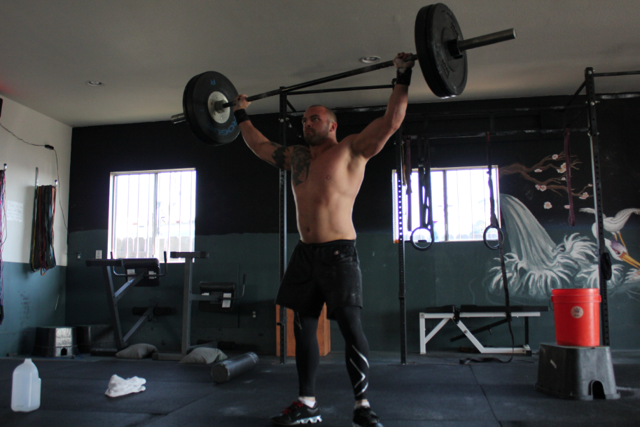 Josh Golden Reebok CrossFit Open 2nd Place lifting