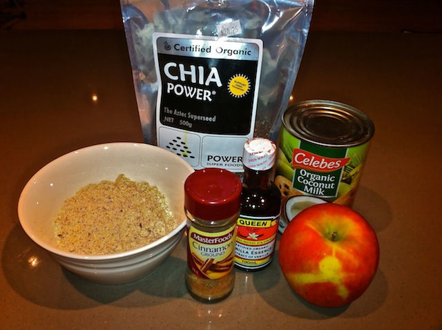 Paleo Porridge Ingredients