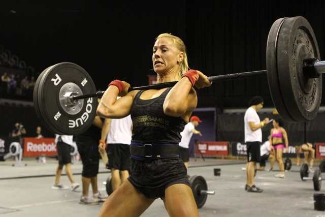 Denae Brown at the 2012 Australian CrossFit Regionals