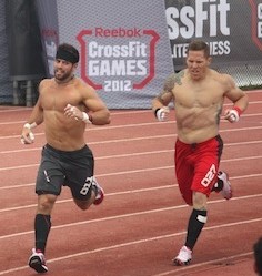 Rich Froning and Matt Chan 2012 Reebok CrossFit Games