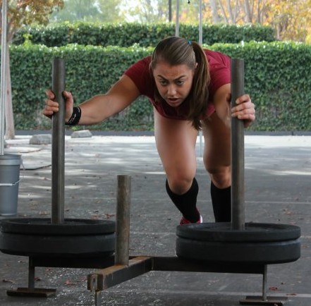 Katie Hogan Sled Push