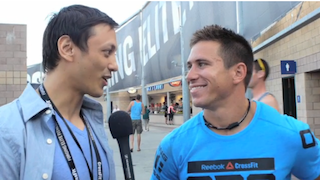 Dan Bailey 2012 CrossFit Games with Michael McCoy