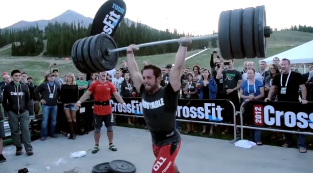 Froning Clean and Jerks a new PR