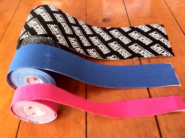 Different sizes of ROCKTAPE