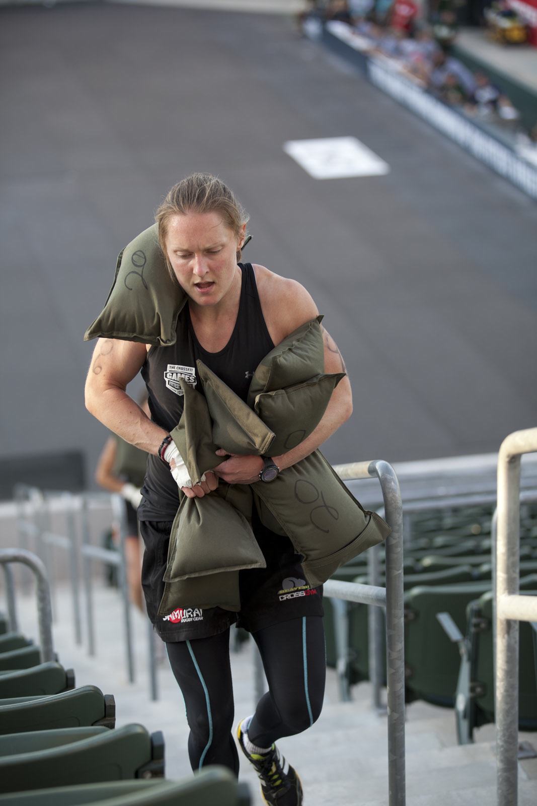 Samantha Briggs at the 2010 CrossFit Games