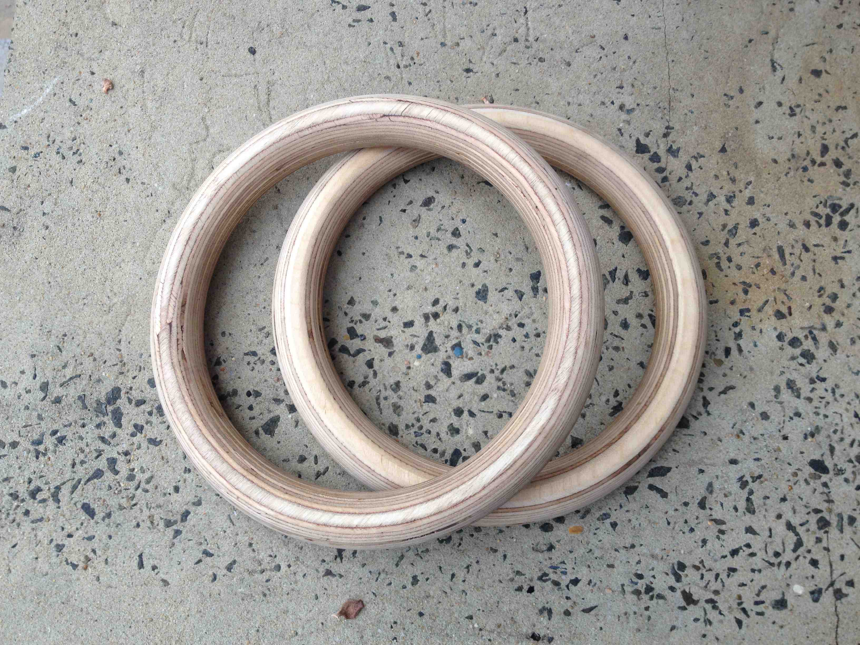 Bnyfit Wooden Gymnastics Rings