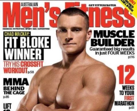 Chad Mackay on Men's Fitness