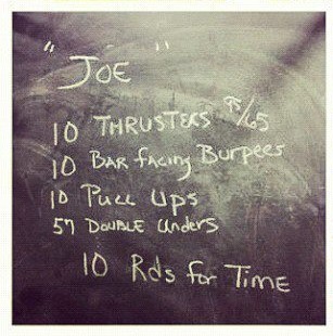 Joe Lengel's "Joe" WOD