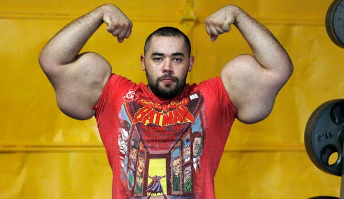 Moustafa Ismail World Record Arms