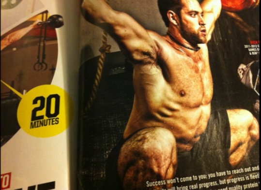 Rich Froning Photoshopped?