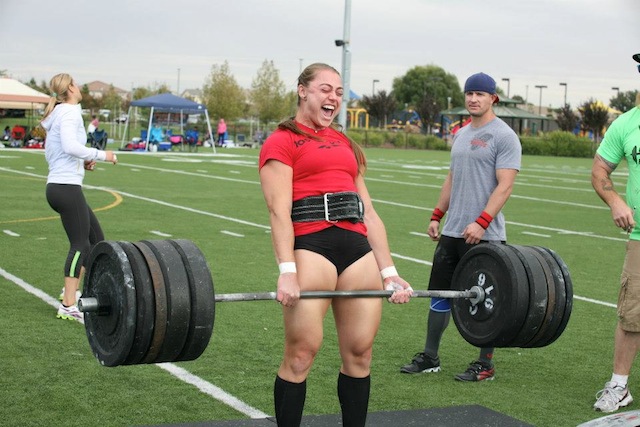 Katie Hogan Deadlifting
