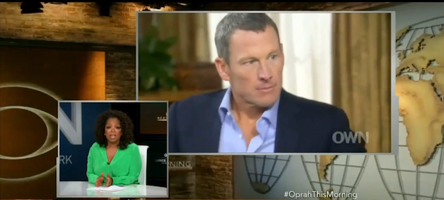 Oprah's interview with Lance Armstrong