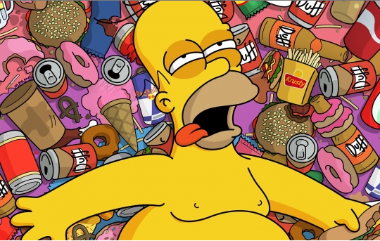 Homer Simpson Food