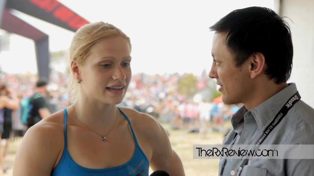 Annie Thorisdottir at the 2012 CrossFit Games