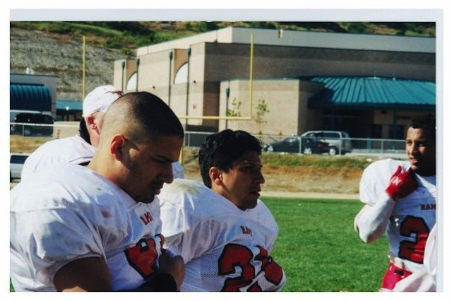 Neal Maddox during his football days