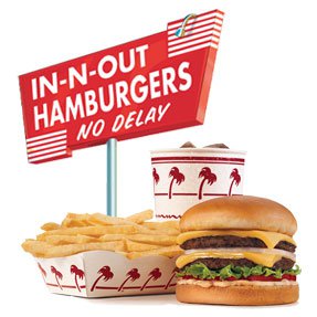 In-N-Out Burger Fries and Soda