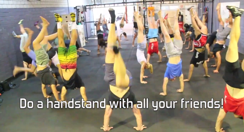 CrossFit Open Handstands