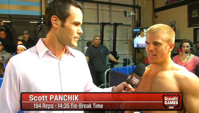 Scott Panchik 13.1 winner