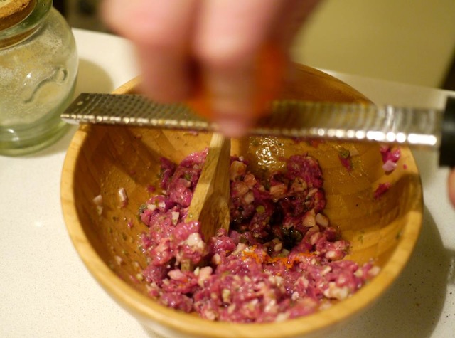 Bos Creek Tenderloin Steak Tartare