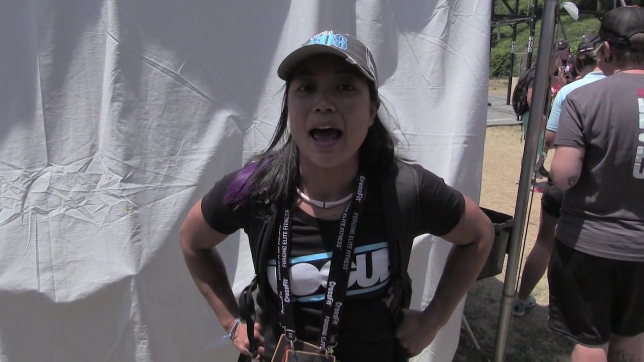 Video thumbnail for vimeo video Elyse Umeda: 2013 CrossFit Games - Masters Day 2