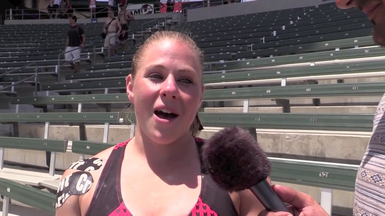 Video thumbnail for vimeo video Gretchen Kittelberger: 2013 CrossFit Games - Day 3