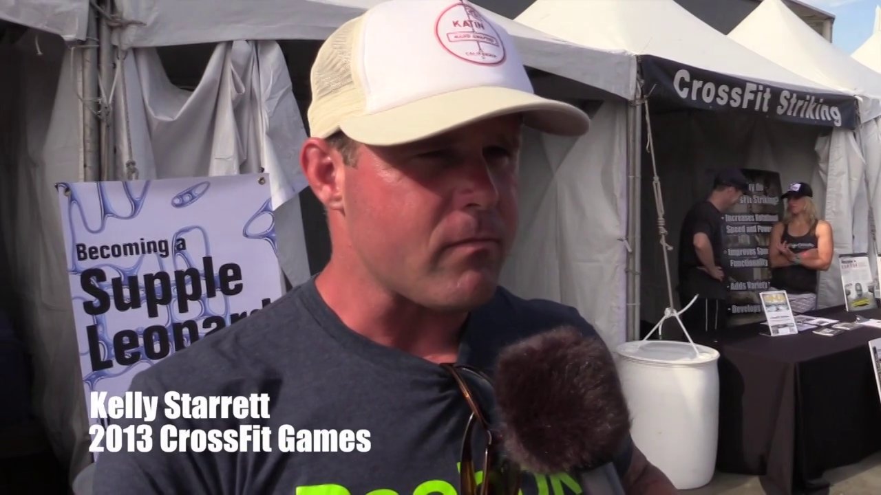 Video thumbnail for vimeo video Kelly Starrett at the 2013 CrossFit Games