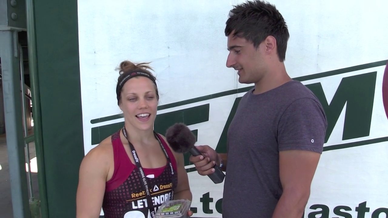 Michele Letendre at the 2013 CrossFit Games