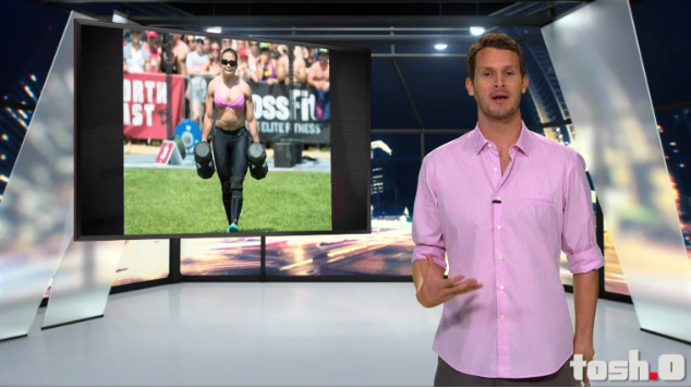 Tosh.O makes fun of CrossFit