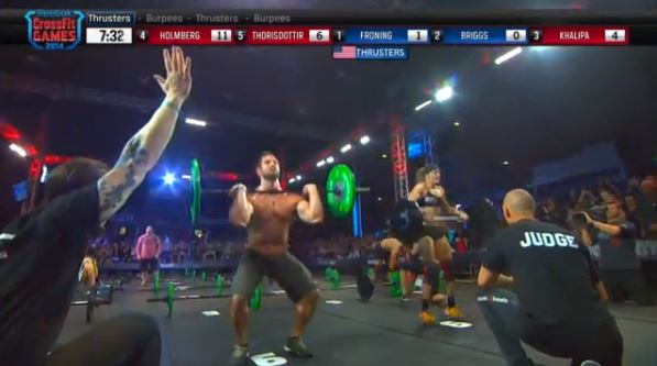 Froning Defeats Briggs in 14.5