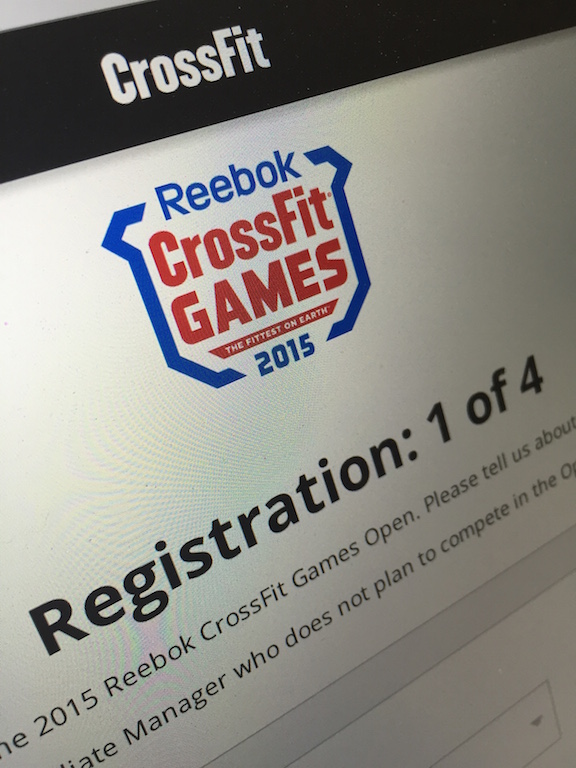 2015 CrossFit Games Registration