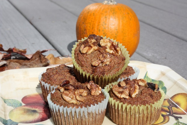 Paleo Maple Pumpkin Muffins