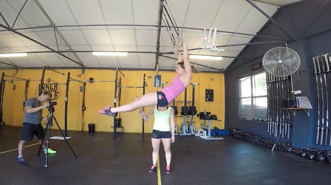 Gymnastics tips kipping muscle-up