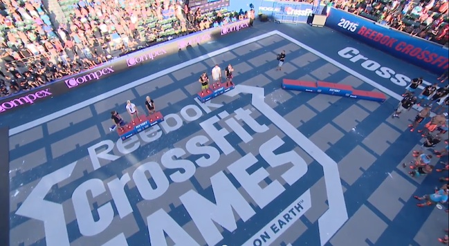 2015 crossfit games final results podiums