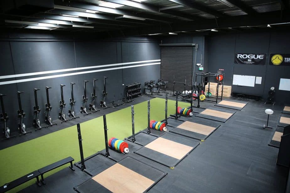 crossfit gym additions