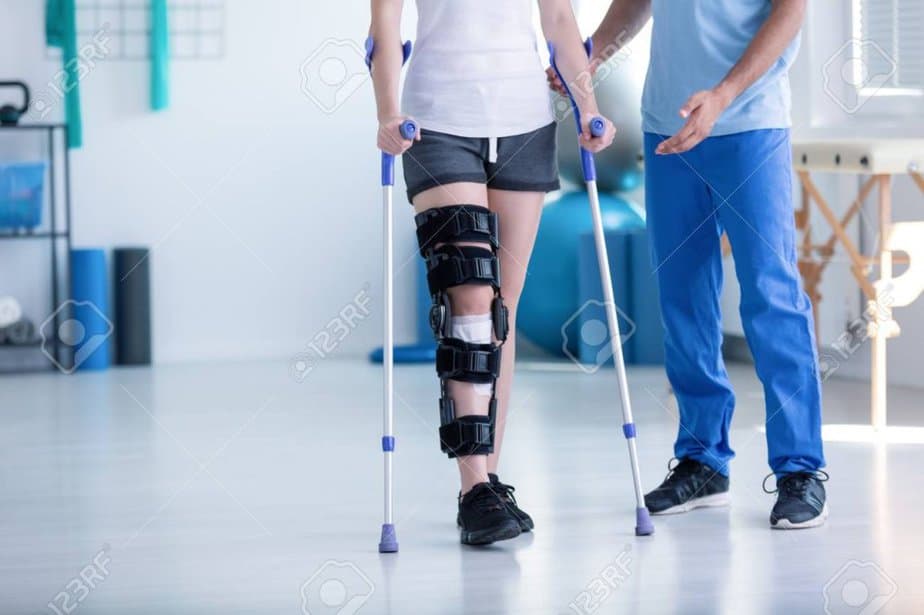 crutches aid